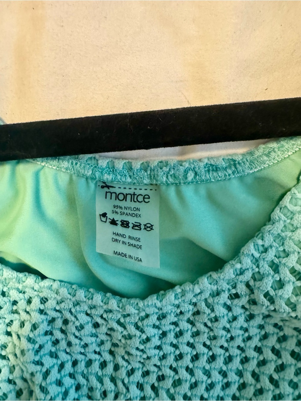 Montce Turquoise Crochet KY dress with Tortoiseshell Ring - Picture 3 of 3